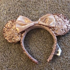 Rose gold Mickey ears